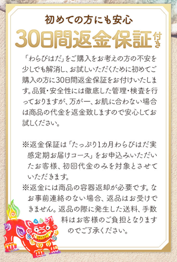 わらびはだ 販売店